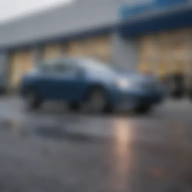 Sophistication on Wheels: Carmax Pre-Owned Car's Exterior Sleek Exterior of Carmax Used Car in Grand Rapids, MI