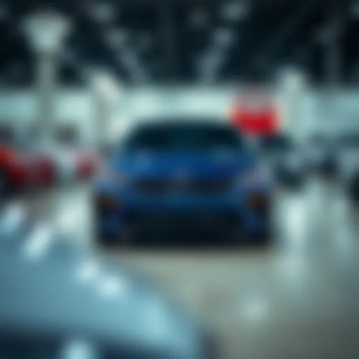 A diverse selection of Kia models available at the dealership