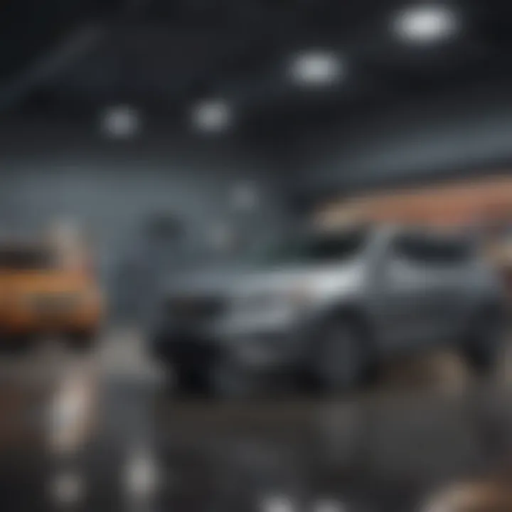 Showroom filled with the latest Chevrolet models highlighting the dealership's offerings