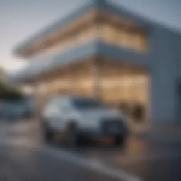 Exterior view of Starling Chevrolet Orlando Service Center showcasing its modern architecture