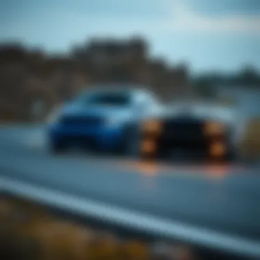 Dodge: A Masterclass in Road Agility Dodge vehicle on the road demonstrating agility