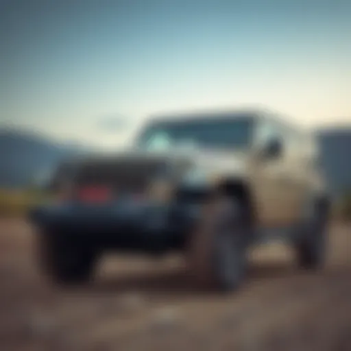 Rugged Elegance of Jeep Models Jeep vehicle showcasing rugged design