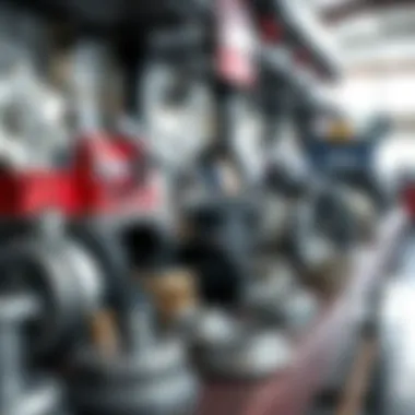 Diverse Selection of Sutton Ford Parts An array of Sutton Ford parts ready for installation