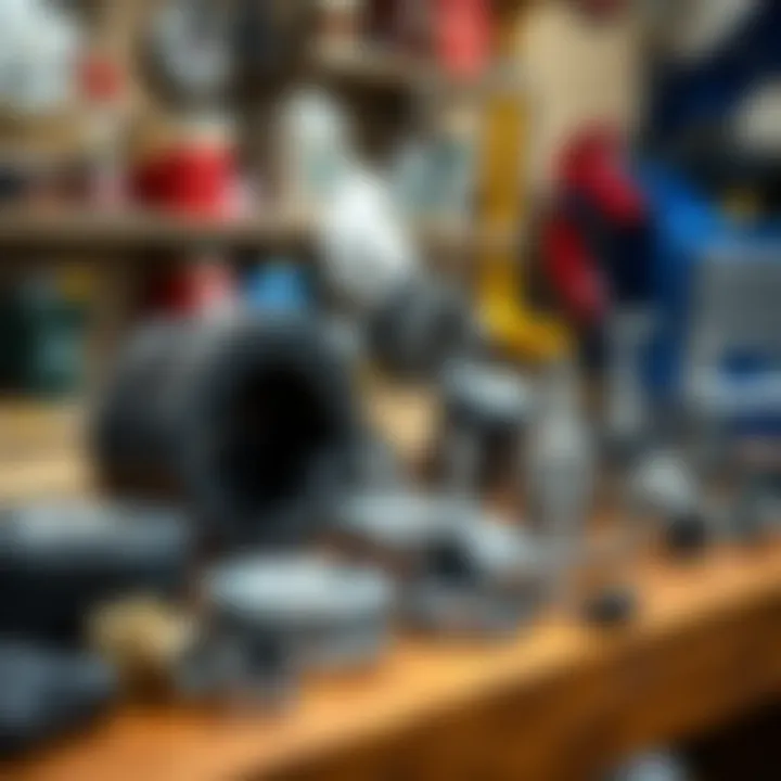 Quality Sutton Ford Parts High-quality Sutton Ford parts displayed on a workbench