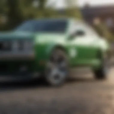 Innovative Car Financing with TD Bank Illustration of a modern car with a TD Bank logo on the side