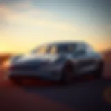Innovative Design of Tesla Electric Vehicles Tesla electric vehicle showcasing advanced design