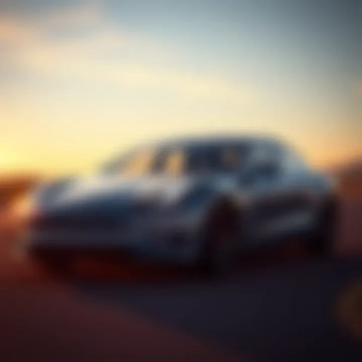 Innovative Design of Tesla Electric Vehicles Tesla electric vehicle showcasing advanced design