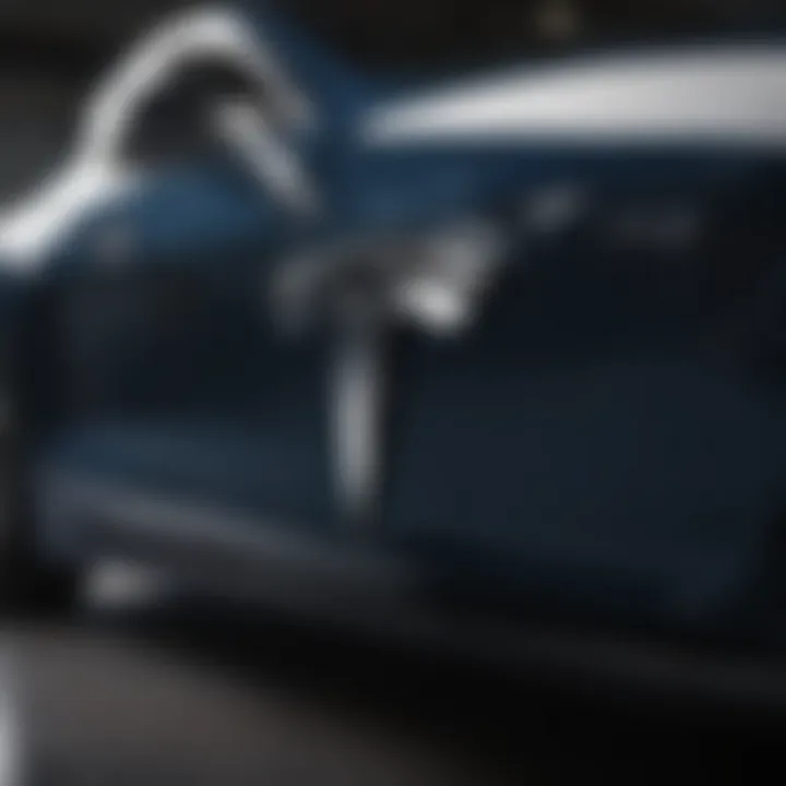 Tesla logo symbolizing luxury and innovation