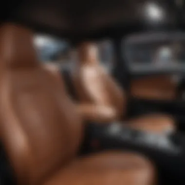 Durability Meets Elegance in Leather Interiors Well-maintained leather interior highlighting durability and elegance