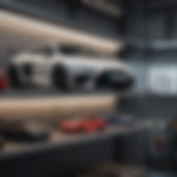 Different types of car shelves highlighting versatility for various user needs and preferences.