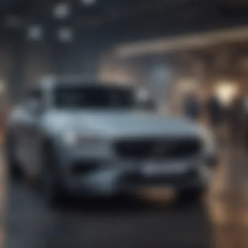 Jim Ellis speaking at a Volvo event
