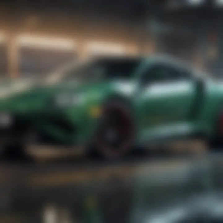 Sporty Performance Car