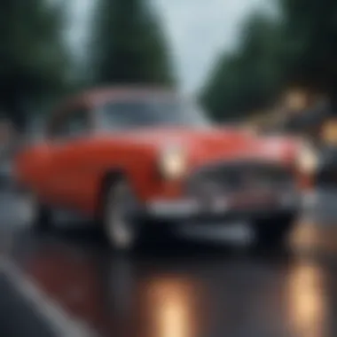 Timeless Elegance of a Vintage Classic Vintage Classic Car