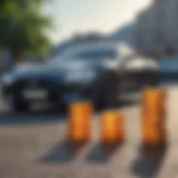 Graph depicting auto loan rate fluctuations over time