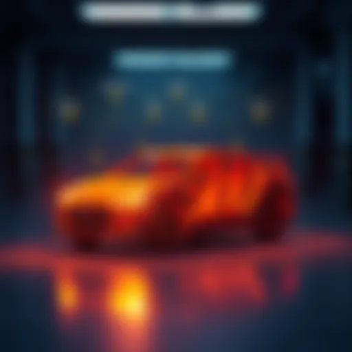 An intricate diagram showcasing the CAC auto finance structure and its components.