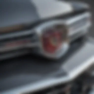 Vintage Cadillac emblem symbolizing heritage