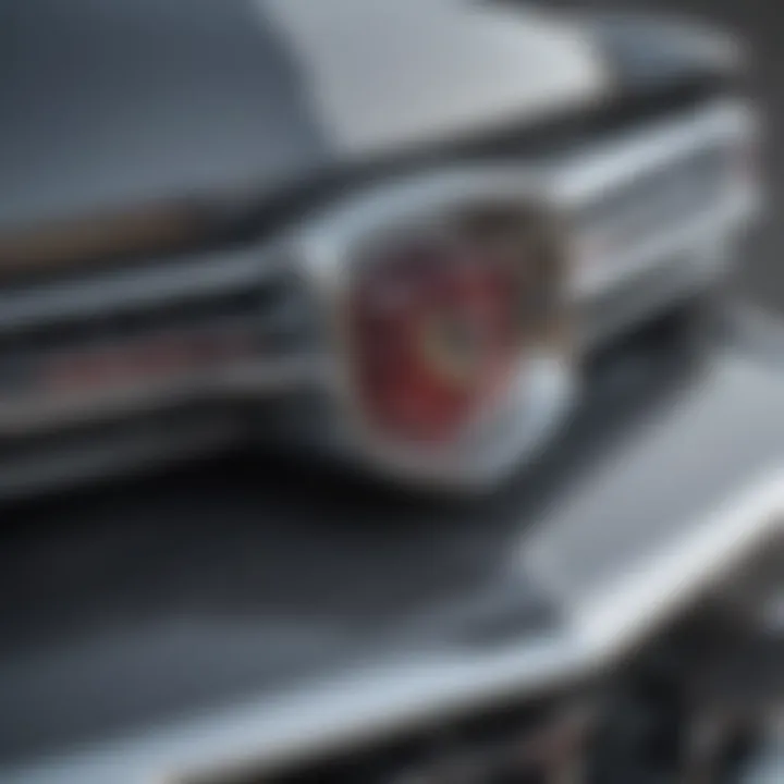Vintage Cadillac emblem symbolizing heritage