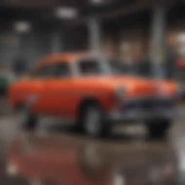 Vintage Classic Car Collection at Terry Morris Used Cars