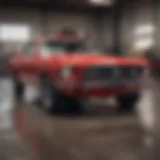 Vintage Ford Mustang at Wilson Ford Motors